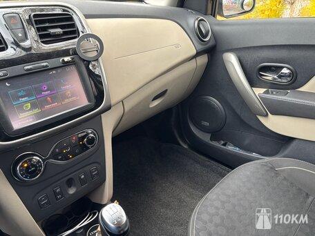 Renault, Logan, 1600, 113, бензин, седан, механика, передний привод, среднее состояние, левый, белый, 1 040 000 ₽